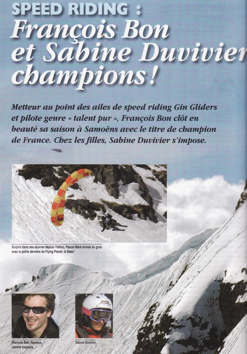 Sabine Duvivier - Championne !